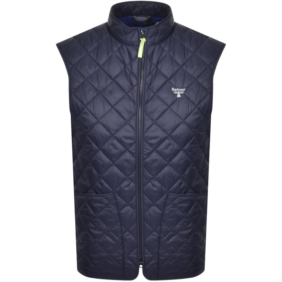 Alternative Image for ProductBarbour Beacon Hewitt Quilted Gilet Navy1